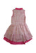 A Pink Sleeveless Dresses from bloomB in size 12-18M for girl. (Back View)