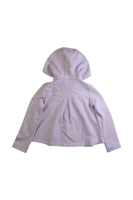 A Pink Zippered Sweatshirts from Young Versace in size 3T for girl. (Back View)