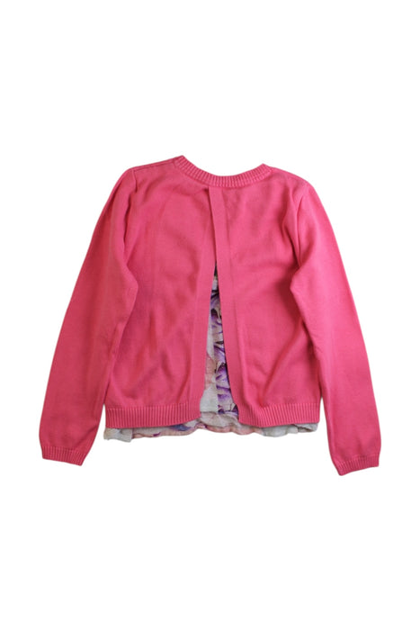 A Pink Knit Sweaters from Roberto Cavalli in size 4T for girl. (Back View)