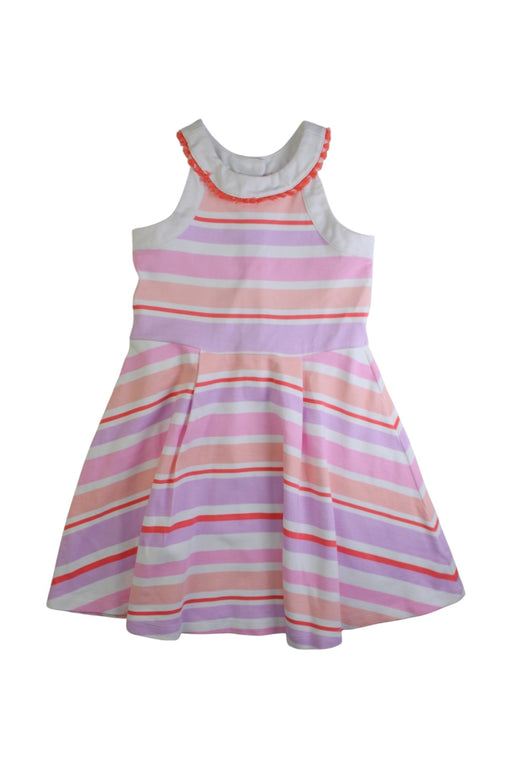 A Multicolour Sleeveless Dresses from Janie & Jack in size 6T for girl. (Front View)