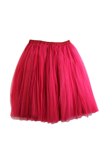 A Pink Tulle Skirts from Jacadi in size 6T for girl. (Back View)