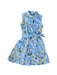 A Blue Sleeveless Dresses from Crewcuts in size 14Y for girl. (Front View)