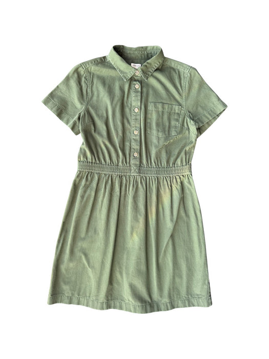 A Green Short Sleeve Dresses from Crewcuts in size 14Y for girl. (Front View)