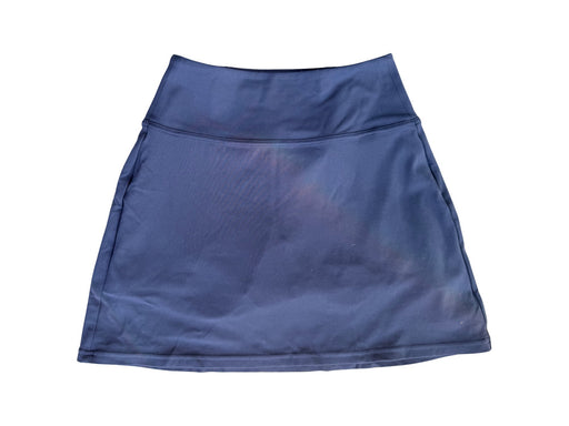 A Navy Active Shorts from Roots in size 13Y for girl. (Front View)