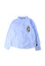 A Blue Long Sleeve Shirts from Velveteen in size 8Y for boy. (Front View)