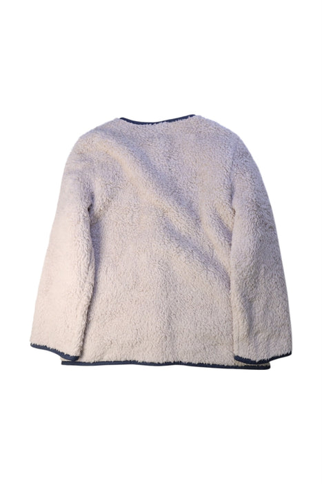 A Beige Puffer/Quilted Jackets from Patagonia in size 10Y for boy. (Back View)