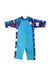 A Multicolour Floatsuits from Splash About in size 2T for boy. (Back View)