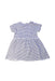 A White Short Sleeve Dresses from Petit Bateau in size 6-12M for girl. (Back View)
