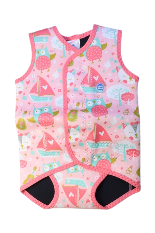 A Multicolour Floatsuits from Splash About in size 18-24M for girl. (Front View)