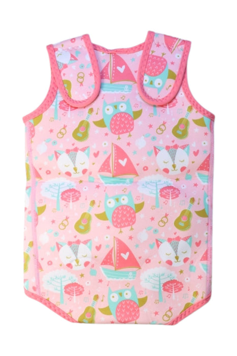 A Multicolour Floatsuits from Splash About in size 18-24M for girl. (Back View)