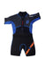 A Black Wetsuits from Aquasport in size 2T for boy. (Front View)