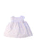 A Pink Sleeveless Dresses from Paloma de la O in size 2T for girl. (Front View)