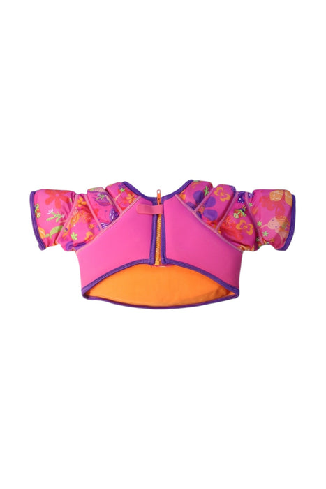 A Pink Floatsuits from Zoggs in size 12-18M for girl. (Back View)