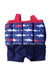 A Navy Floatsuits from Archimede in size 18-24M for neutral. (Back View)