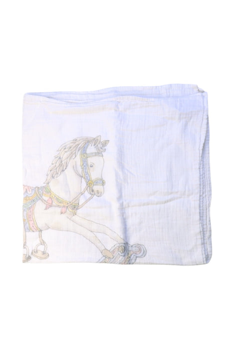 A White Swaddles from Atelier Choux in size O/S for neutral. (Front View)