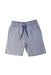 A Grey Shorts from Mayoral in size 5T for boy. (Front View)