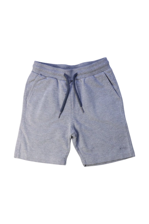 A Grey Shorts from Mayoral in size 5T for boy. (Front View)