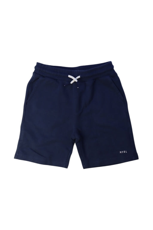 A Navy Shorts from Mayoral in size 5T for boy. (Front View)