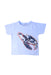 A Blue Short Sleeve T Shirts from Mayoral in size 5T for boy. (Front View)