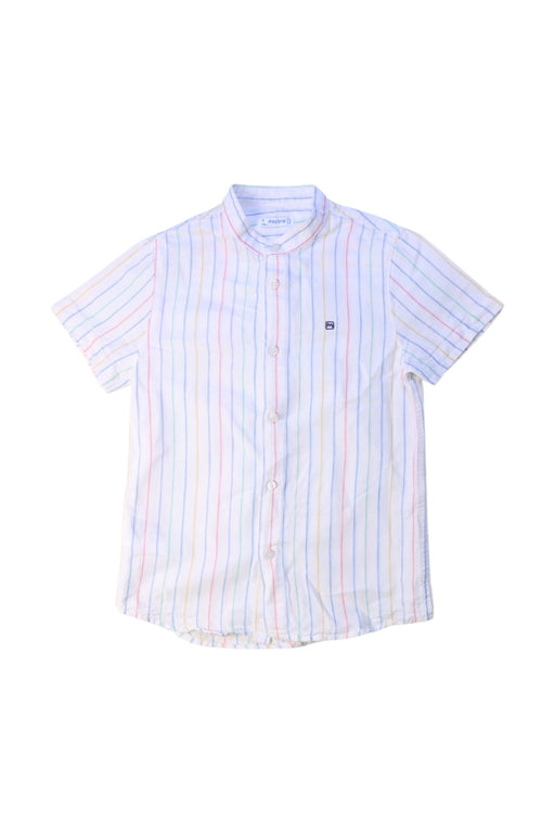 A Multicolour Short Sleeve Shirts from Mayoral in size 5T for boy. (Front View)