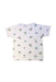 A White Short Sleeve T Shirts from Mayoral in size 6T for boy. (Back View)