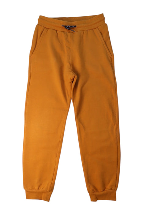 A Orange Casual Pants from Mayoral in size 6T for boy. (Front View)