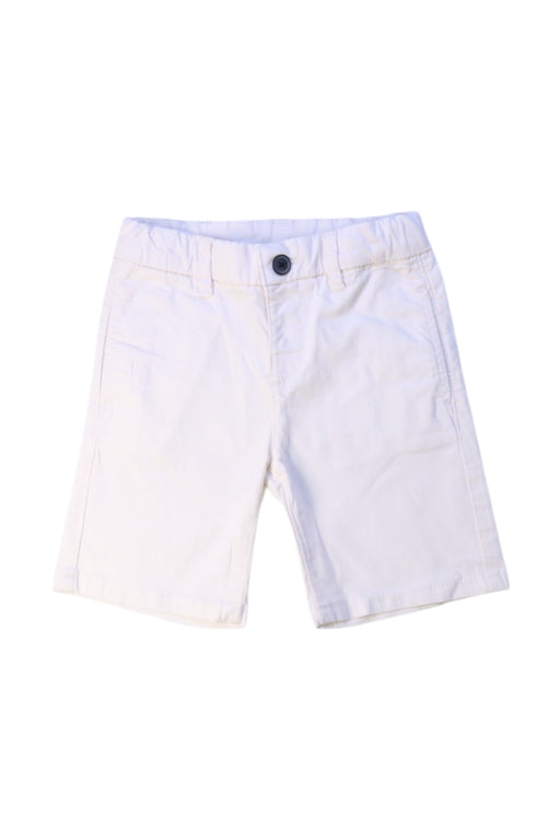 A White Shorts from Mayoral in size 3T for boy. (Front View)