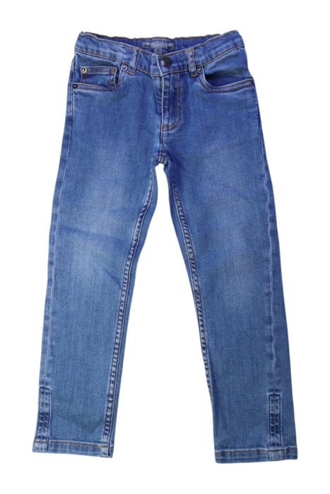 A Blue Jeans from Bonpoint in size 4T for boy. (Front View)