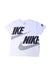 A White Short Sleeve T Shirts from Nike in size 6T for boy. (Front View)