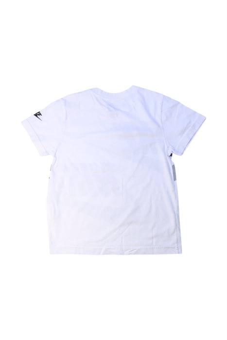 A White Short Sleeve T Shirts from Nike in size 6T for boy. (Back View)