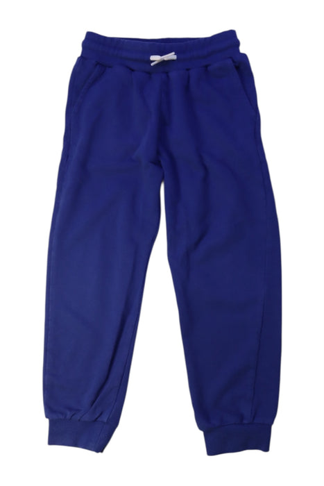 A Blue Sweatpants from Mayoral in size 4T for boy. (Front View)
