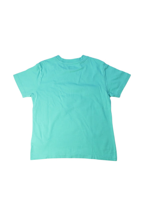 A Teal Short Sleeve T Shirts from Polo Ralph Lauren in size 5T for boy. (Back View)