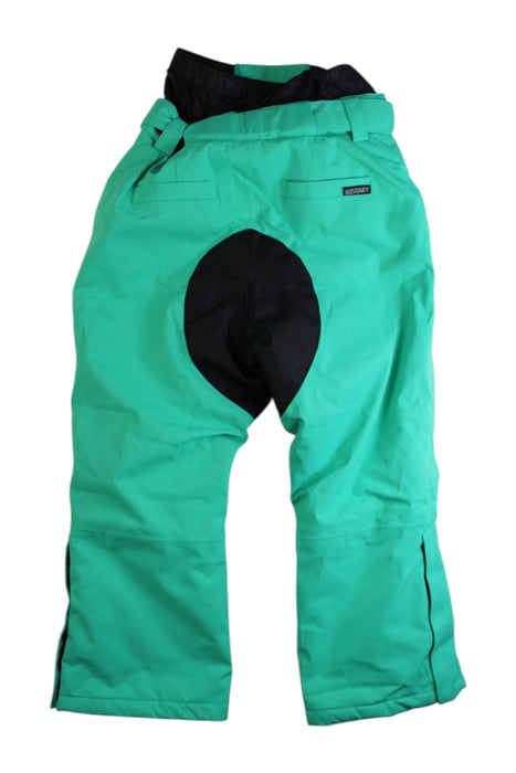 A Green Ski Pants & Salopettes from Gosoaky in size 4T for neutral. (Back View)