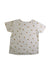 A White Short Sleeve Tops from Rylee + Cru in size 6T for girl. (Back View)