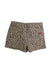 A Brown Shorts from Seed in size 7Y for girl. (Back View)
