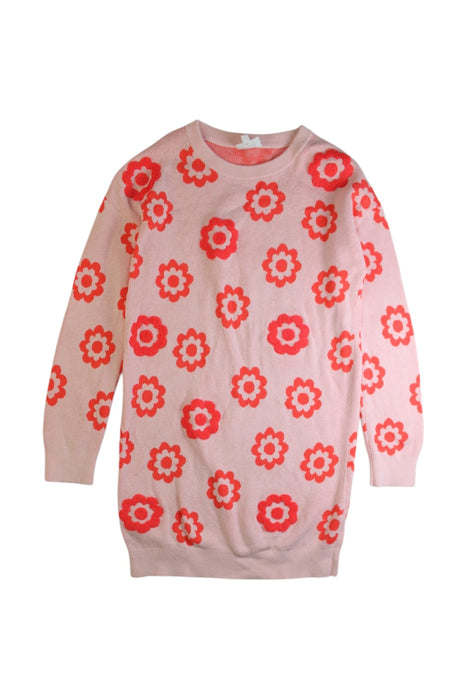 A Pink Knit Sweaters from Seed in size 8Y for girl. (Front View)