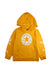 A Yellow Hooded Sweatshirts from Converse in size 7Y for neutral. (Front View)