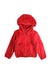 A Red Hooded Sweatshirts from Aigle in size 6T for neutral. (Front View)