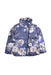 A Blue Puffer/Quilted Coats & Outerwear from Guess in size 5T for girl. (Front View)