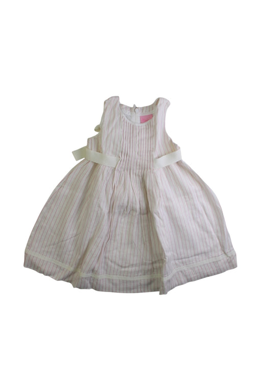 A Pink Sleeveless Dresses from Jim Thompson in size 2T for girl. (Front View)