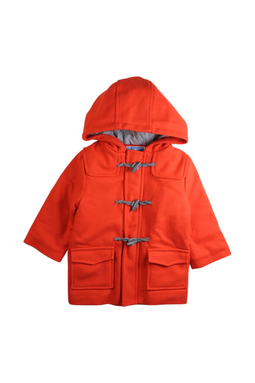A Red Coats from Jacadi in size 18-24M for neutral. (Front View)