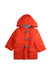 A Red Coats from Jacadi in size 18-24M for neutral. (Front View)