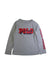 A Grey Long Sleeve Shirts from Polo Ralph Lauren in size 10Y for boy. (Front View)