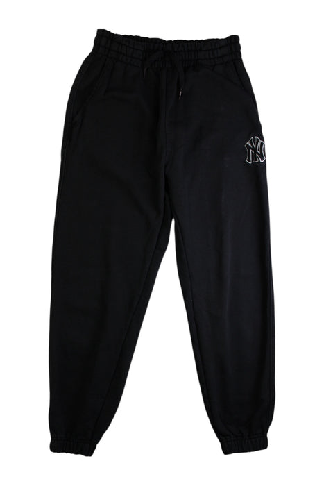 A Black Sweatpants from MLB in size 11Y for neutral. (Front View)