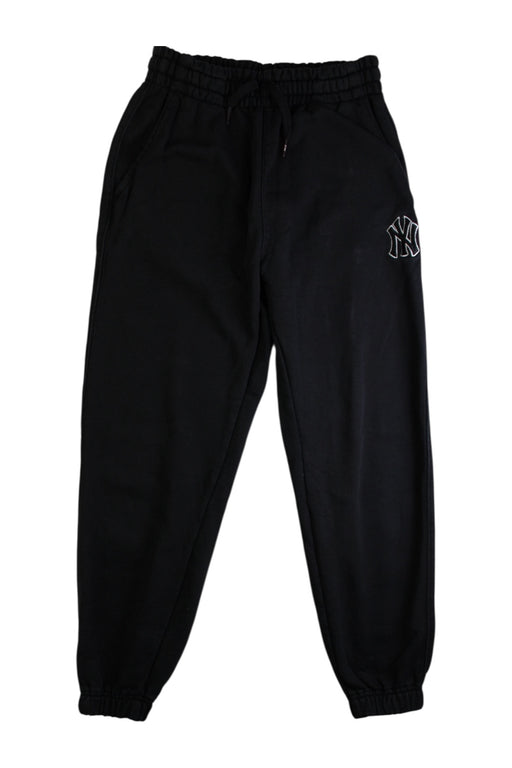 A Black Sweatpants from MLB in size 11Y for neutral. (Front View)