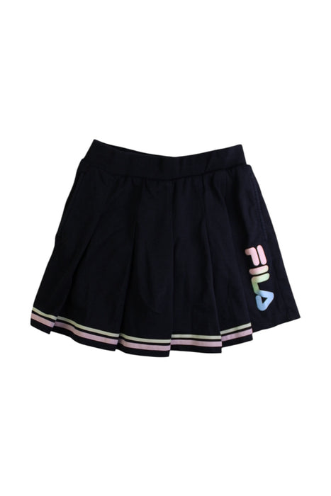 A Black Skorts from Fila in size 11Y for girl. (Front View)