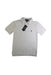 A Grey Short Sleeve Polos from Polo Ralph Lauren in size 8Y for boy. (Front View)