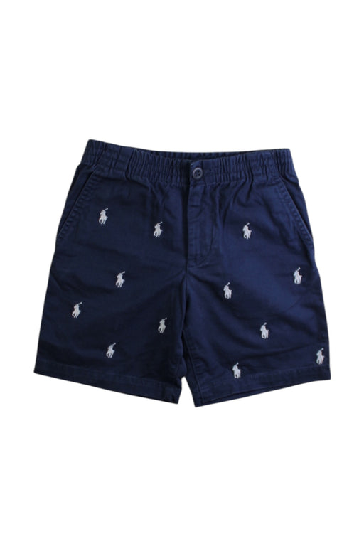 A Navy Shorts from Polo Ralph Lauren in size 5T for boy. (Front View)