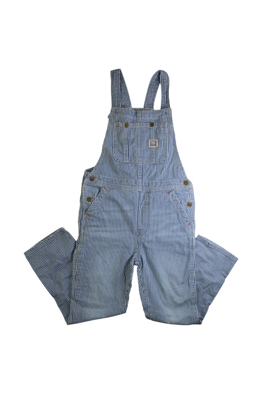 A Blue Long Overalls from Polo Ralph Lauren in size 7Y for boy. (Front View)