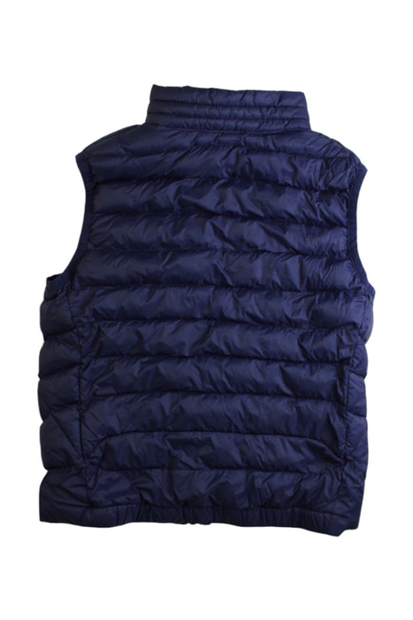 A Navy Outerwear Vests from Polo Ralph Lauren in size 6T for boy. (Back View)